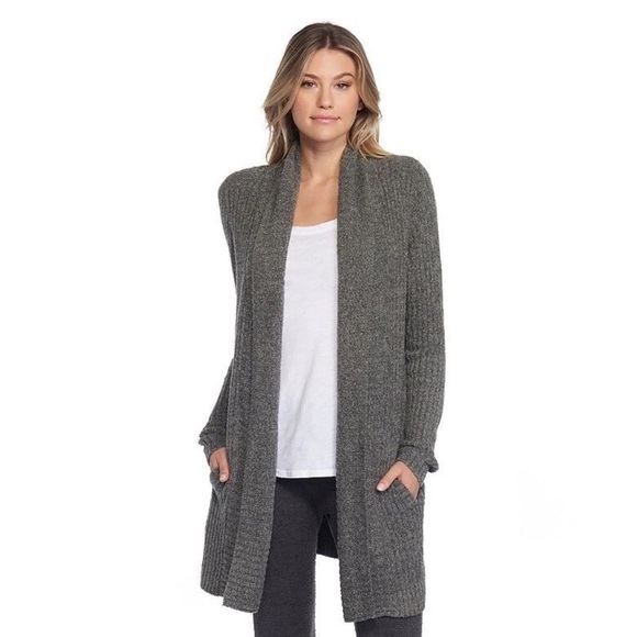 Barefoot Dreams CozyChic Lite Montecito Cardigan - XL - Picture 1 of 11